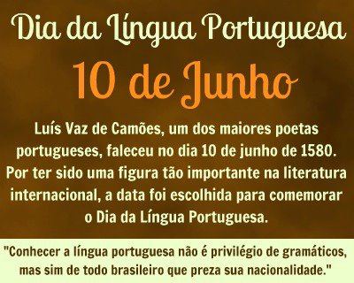 dia da lingua portuguesa
