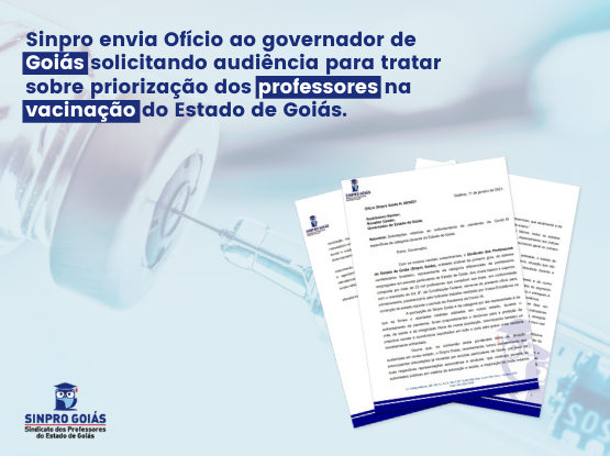 Solicitações relativas ao enfrentamento da pandemia da Covid-19 específicas da categoria docente do Estado de Goiás
