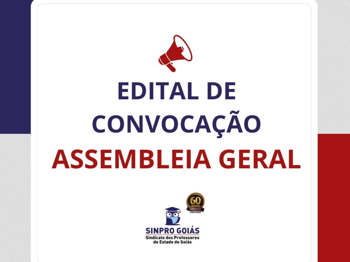 EDITAL DE CONVOCAÇÃO ASSEMBLEIA GERAL EXTRAORDINÁRIA